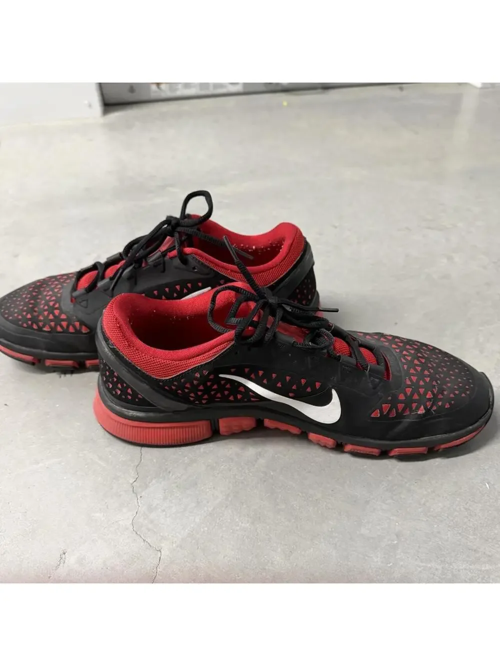 Nike Free Trainer 7.0 Black Red White Training Shoes Men’s Size 13 524311-016